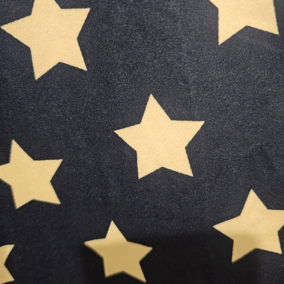 NWOT For G And PL Red White & Blue Stars & Stripes Patriotic Maxi Dress Size L - Picture 6 of 10